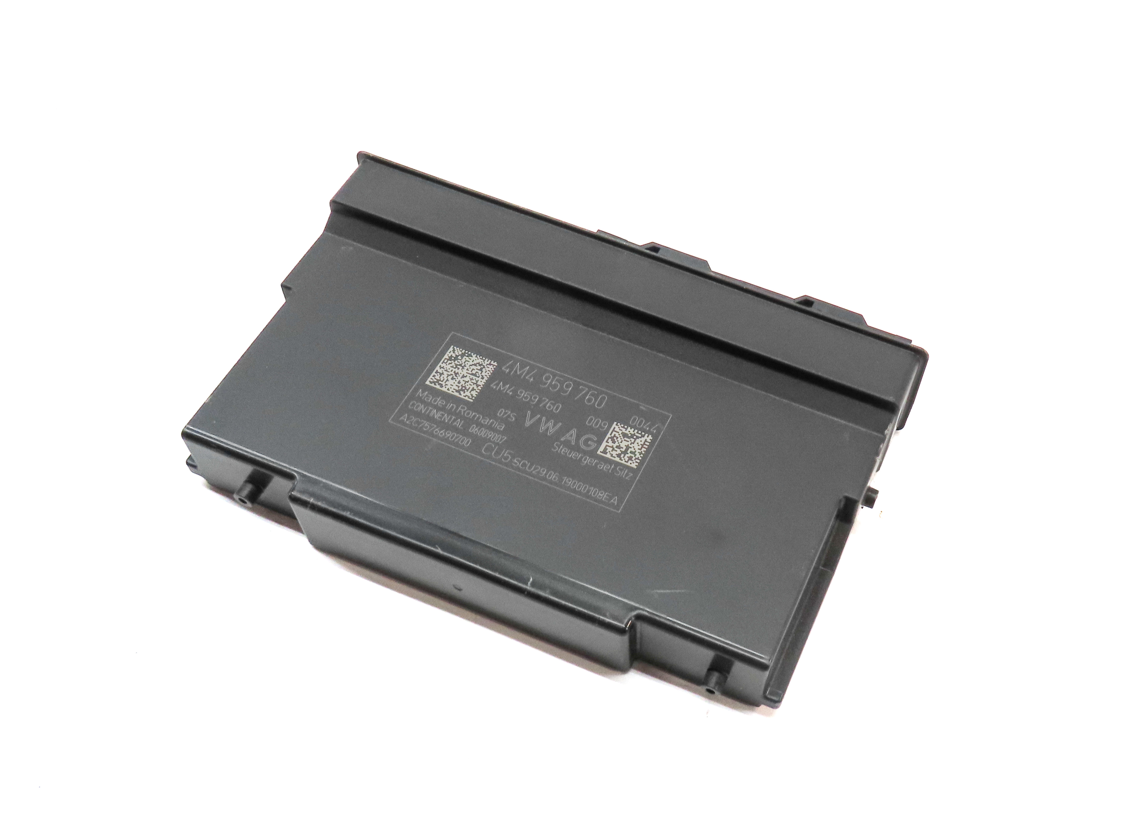 2017-2020 AUDI Q7 (4M) FRONT LEFT DRIVER SEAT ADJUST ADJUSTMENT CONTROL MODULE — exact item pictured